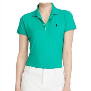 Ralph Lauren green polo collared shirt